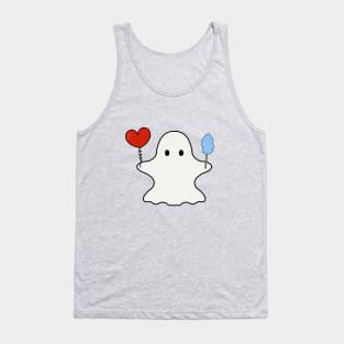 Fairground Ghosts : Heart Balloon Tank Top